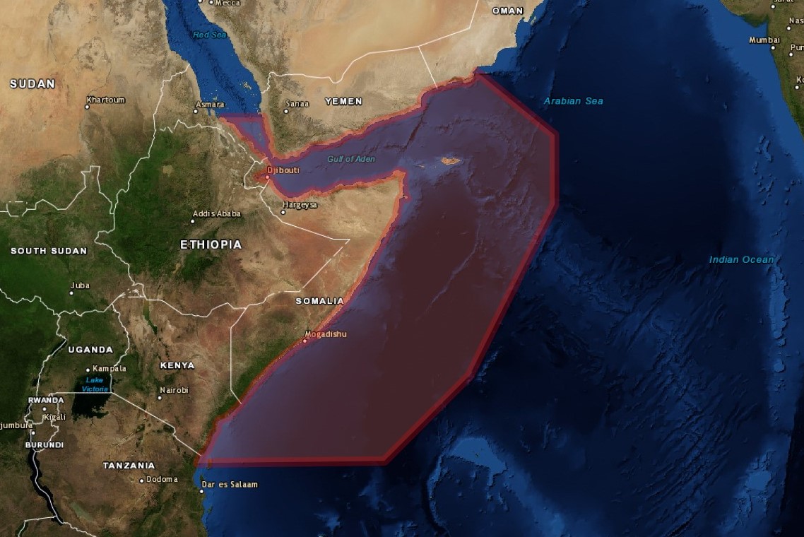 High risk area coordinates